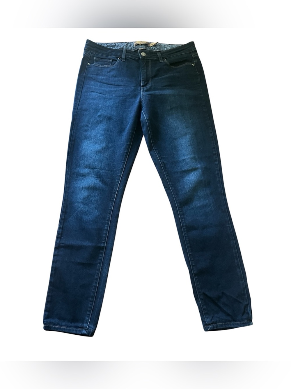 PAIGE High Rise Jean Leggings Size30 Dark Wash Blue  Stretch Skinny 1563145-618